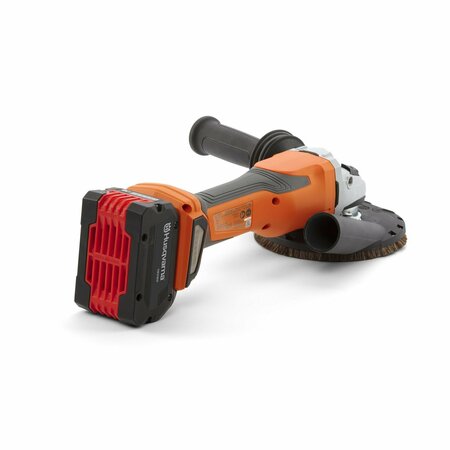 Husqvarna 5" Handheld Cordless Variable Speed Angle Grinder Kit, 8 Ah 970596302